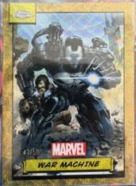 War Machine [Gold Wave] #100 Marvel 2024 Topps Chrome