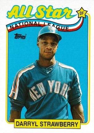 Score darryl strawberry 1989 major league Baseball online Cards