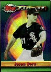 Jason Bere [Refractor] #12 Baseball Cards 1994 Finest Prices