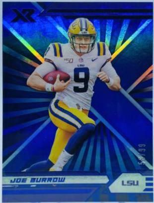 Joe Burrow [Blue] #6 Football Cards 2022 Panini Chronicles Draft Picks XR