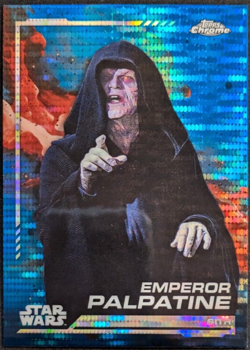 Emperor Palpatine [Blue Pulsar Refractor] 131 Prices Star Wars 2024