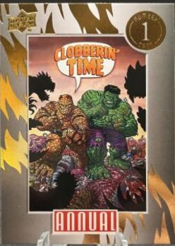 Clobberin' Time #N1S-9 Marvel 2023 Upper Deck Annual Number 1 Spot