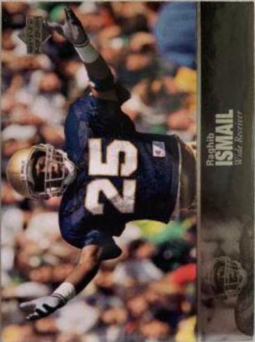 Raghib Ismail #10 Football Cards 2011 Upper Deck College Legends