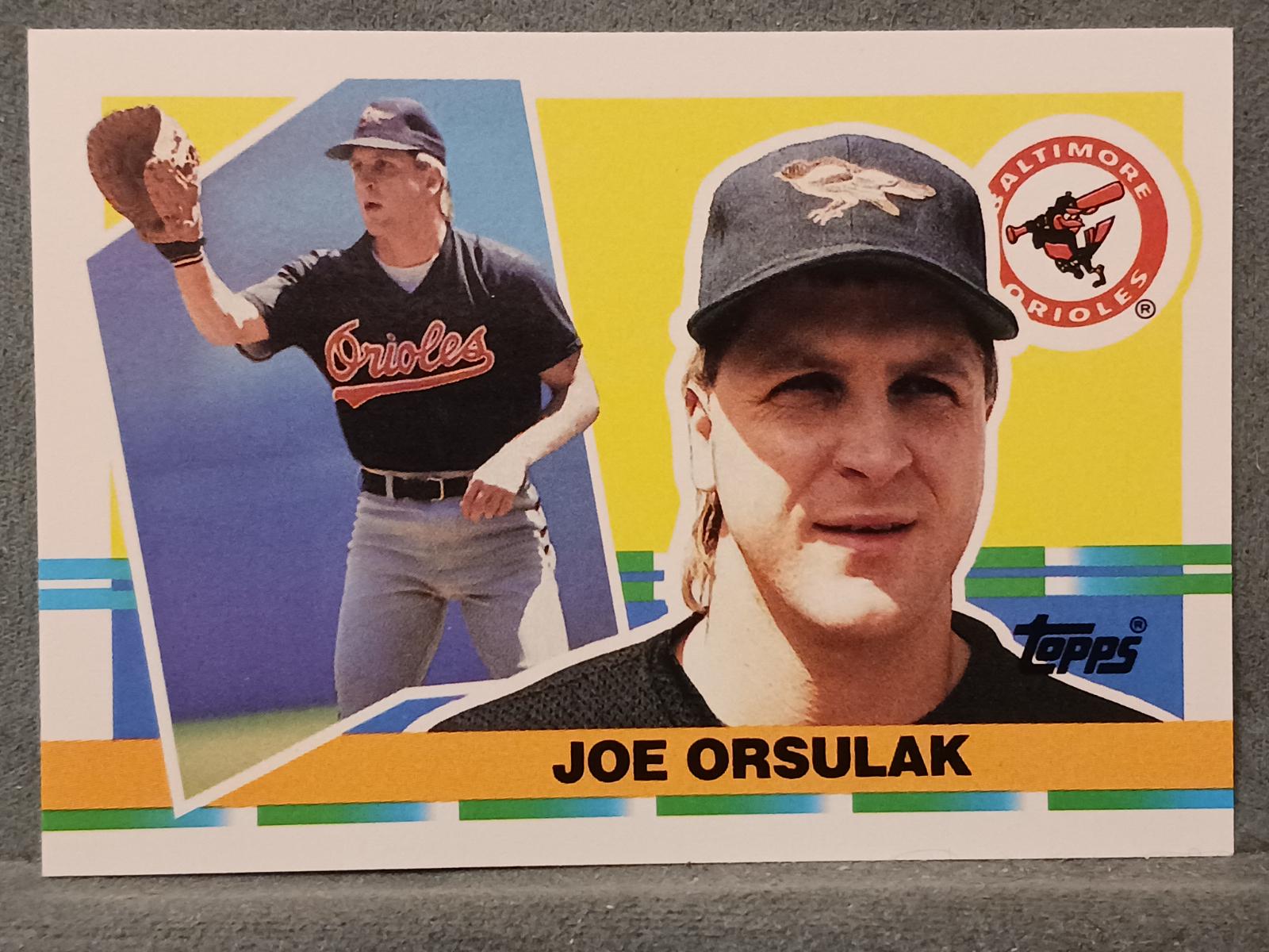 Joe Orsulak #318 Baseball Cards 1990 Topps Big Baseball