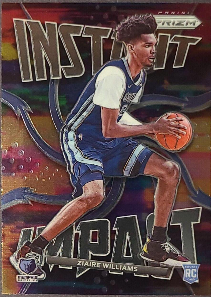 Ziaire Williams #3 Basketball Cards 2021 Panini Prizm Instant Impact