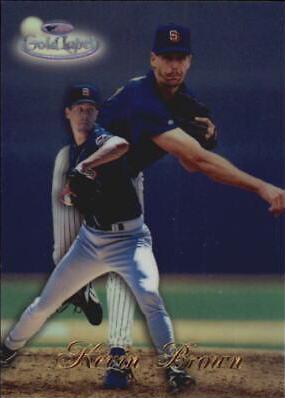 Kevin Brown [Class 1 Black Label] #1 Baseball Cards 1998 Topps Gold Label