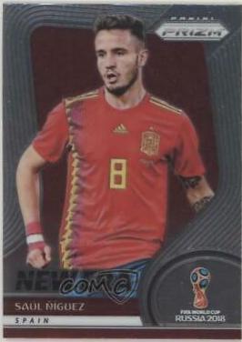 Saul Niguez #NE-18 Soccer Cards 2018 Panini Prizm World Cup New Era