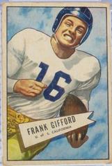 Frank Gifford #16 Football Cards 1952 Bowman Small Prices