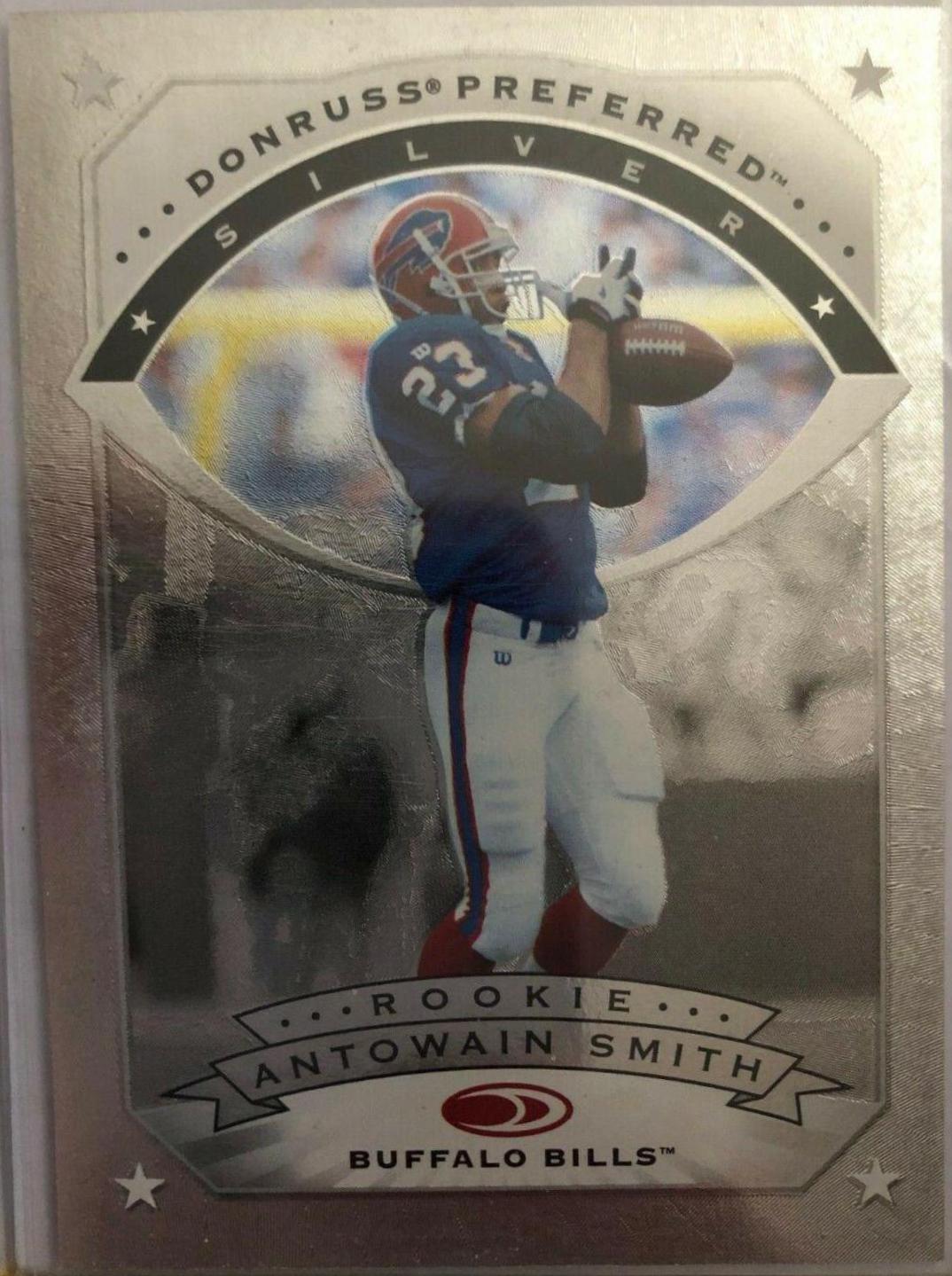 Antowain Smith #100 Football Cards 1997 Panini Donruss Preferred