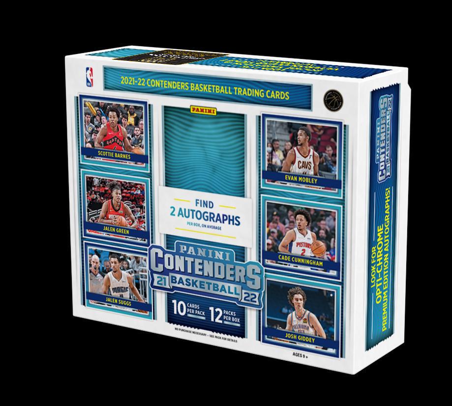 Hobby Box Basketball Cards 2021 Panini Contenders