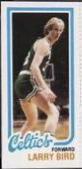 Larry Bird Single Panel #34 Basketball Cards 1980 Topps