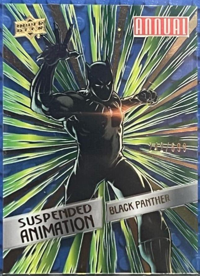 Black Panther #1 Marvel 2023 Upper Deck Annual Suspended Animation