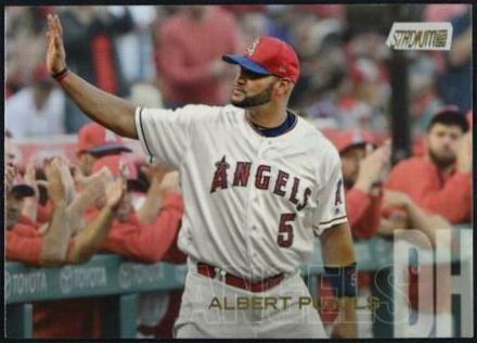 Albert Pujols #236 Baseball Cards 2018 Stadium Club