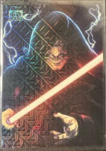 Darth Sidious [Mojo Refractor] #AS-2 Star Wars 2024 Topps Chrome Galaxy Art of the Sith