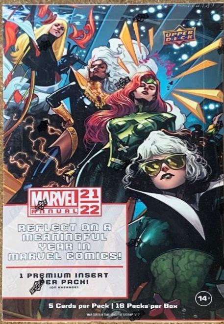 Hobby Box Marvel 2021 Upper Deck Annual