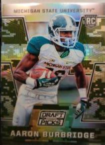 Aaron Burbridge [Camo Prizm] #222 Football Cards 2016 Panini Prizm Draft Picks