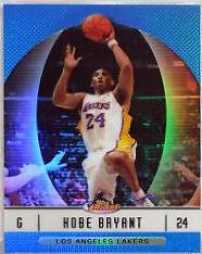 2006 07 Topps Finest Kobe Bryant Refractor #25 PSA purchases 9 Lakers