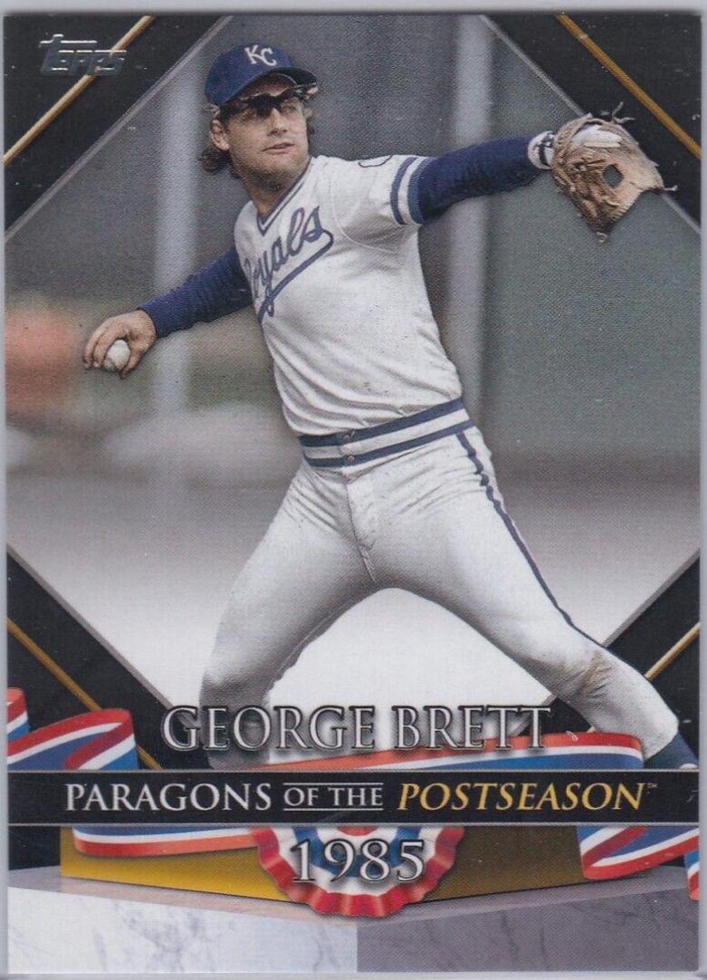 George Brett [Black] #PP-6 Baseball Cards 2022 Topps Update Paragons of the Postseason