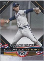 George Brett [Black] #PP-6 Baseball Cards 2022 Topps Update Paragons of the Postseason Prices