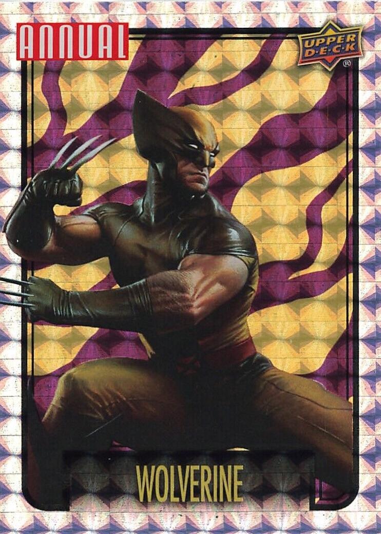 Wolverine [Gold] #B15 Marvel 2022 Upper Deck Annual Backscatters