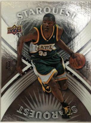 Kevin Durant [Rare] #SQ-9 Basketball Cards 2008 Upper Deck Starquest