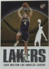 Luke Walton #194 Basketball Cards 2003 Topps Pristine Prices