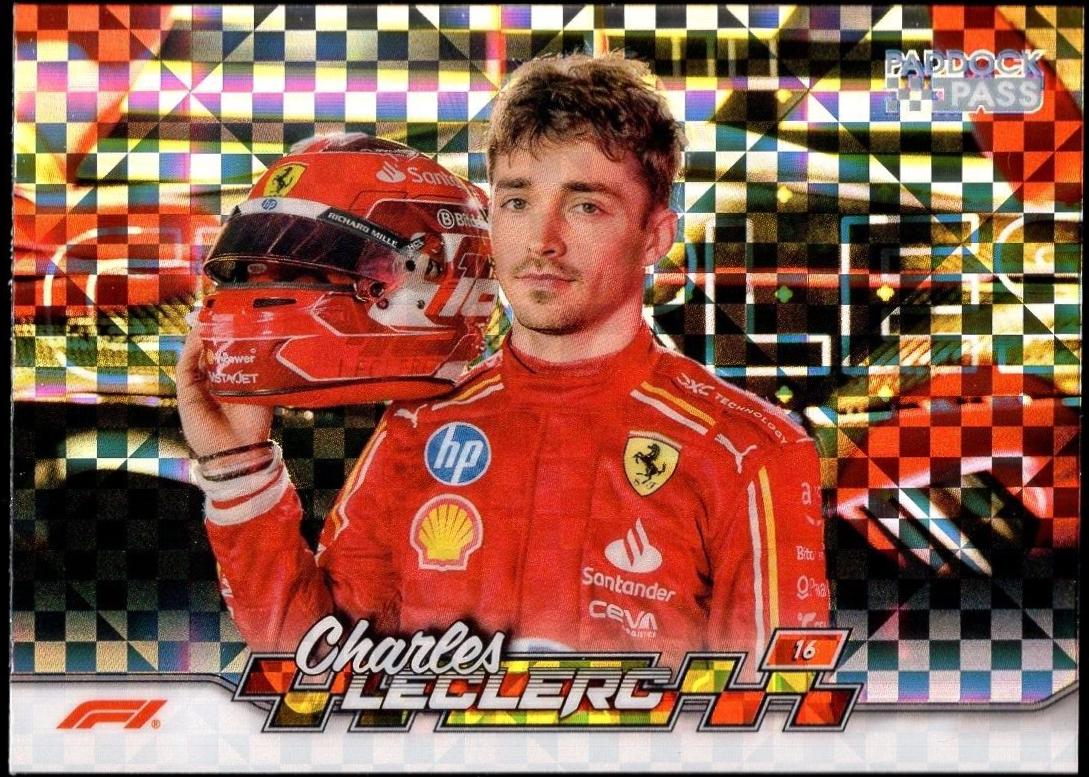 Charles Leclerc [XFractor Chrome] 53 Prices 2024 Topps Paddock Pass