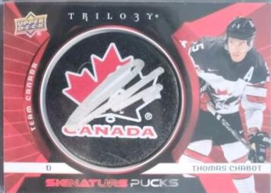 Thomas Chabot [Retro Logo 2] #TCSP-TC Prices | 2023 Upper Deck Trilogy ...