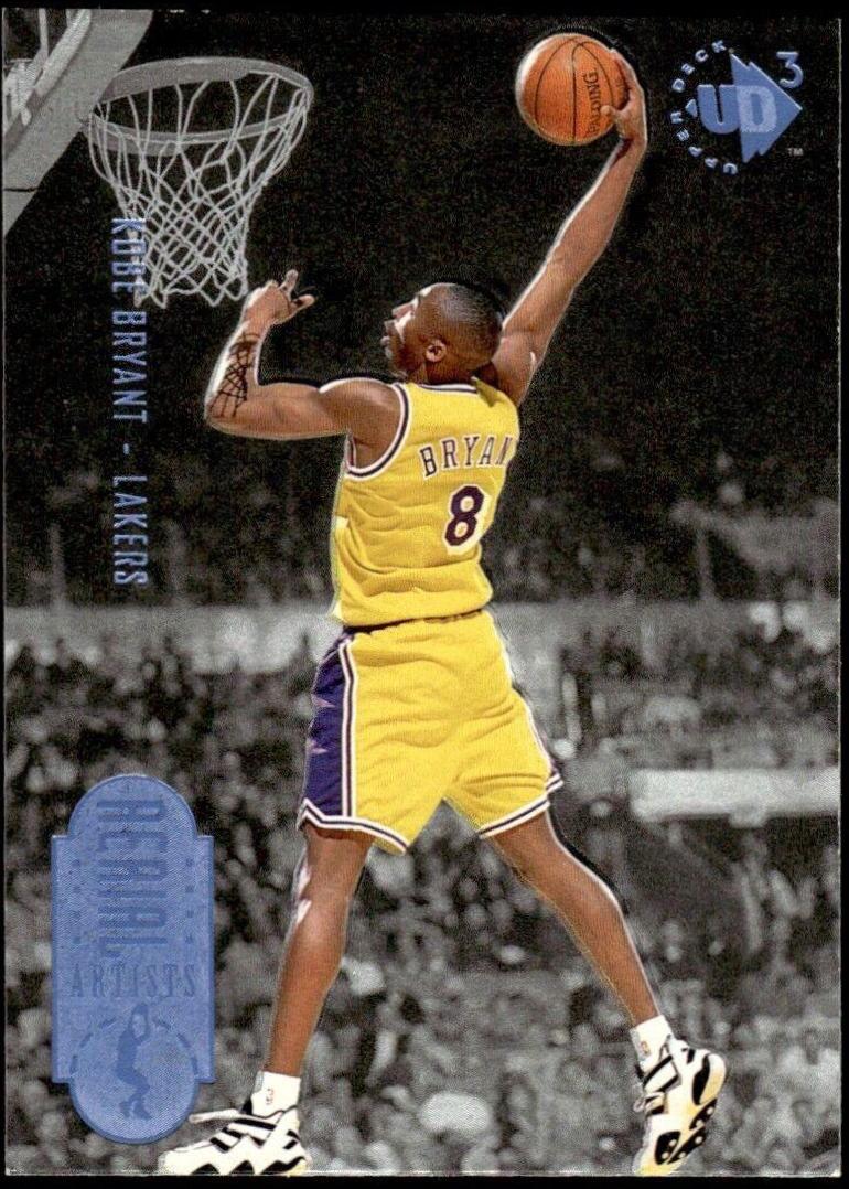 1996 Kobe outlets Bryant UD3 Upper Deck Rookie Card PSA 7