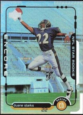 Duane Starks #7 Football Cards 1998 Upper Deck Encore