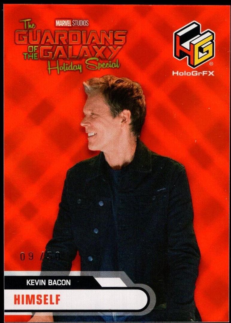 Kevin Bacon [Orange] #HG-27 Marvel 2024 Upper Deck Studios HoloGrFx