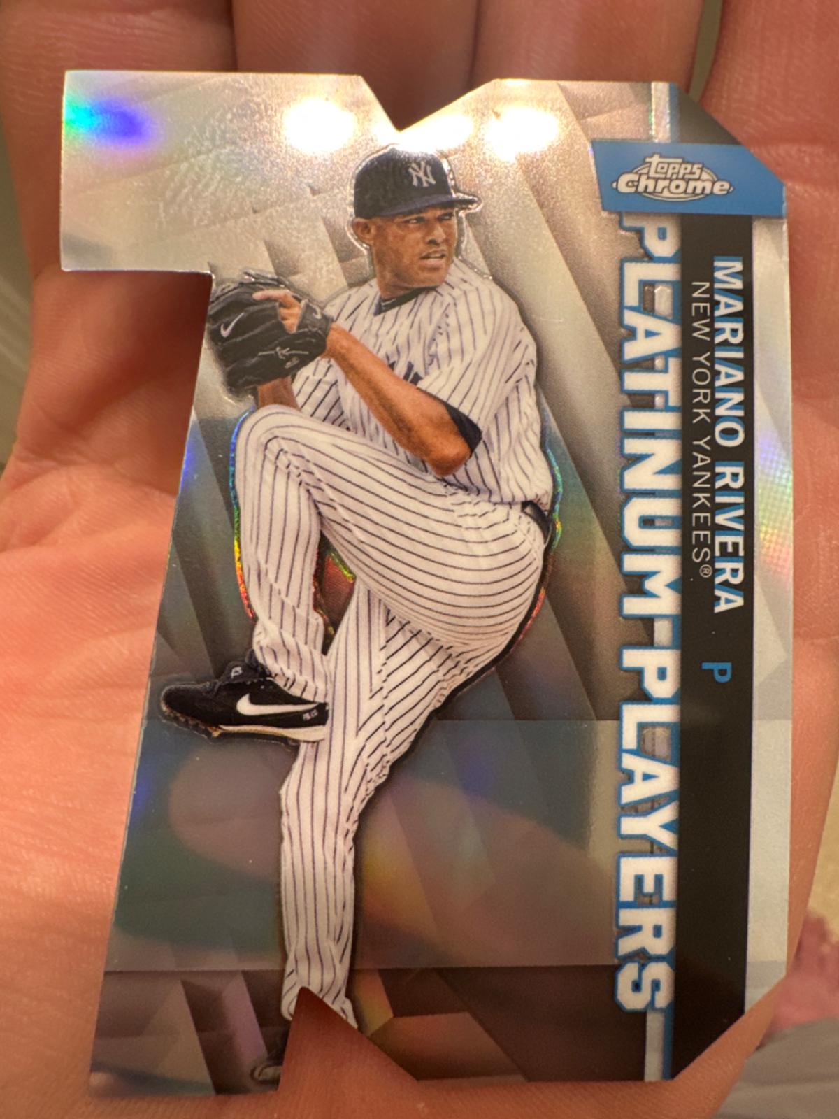 MARINO RIVERA #CPDC-16 Baseball Cards 2021 Topps Chrome Update Platinum Player Die Cuts