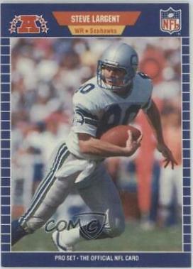 Steve Largent #396 Football Cards 1989 Pro Set