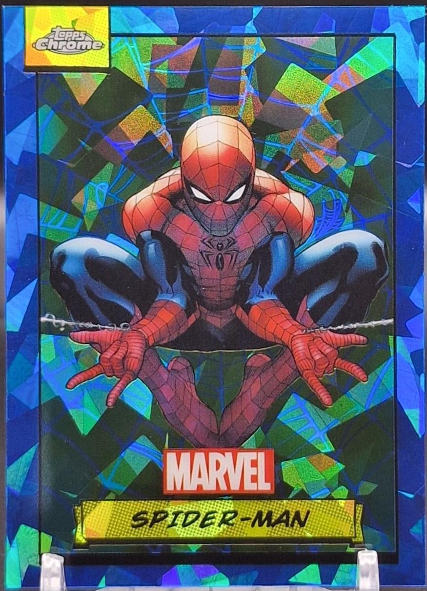 Spider-man [Sapphire] #1 Marvel 2024 Topps Chrome