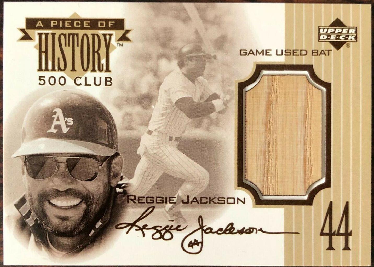 Reggie Jackson Prices | 1999 Upper Deck Piece of History 500 HR Club |  Baseball Cards