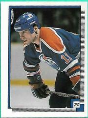 Mark Messier #230 Hockey Cards 1988 O-Pee-Chee Sticker Prices