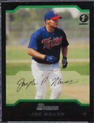 Joe Mauer [1st Edition] #152 Baseball Cards 2004 Bowman