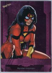 Spider-Woman [Pink FX] #38 2024 SkyBox Metal Universe Avengers Prices