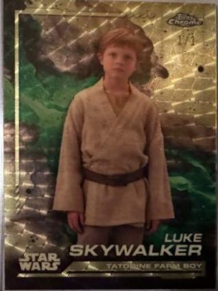 Luke Skywalker [Superfractor] #104 Star Wars 2024 Topps Chrome