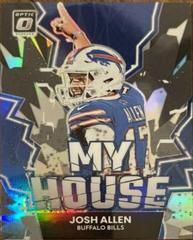 Josh Allen 2024 SSP My House optic Prizm Hologram No. MH-8 Panini Donruss Bills