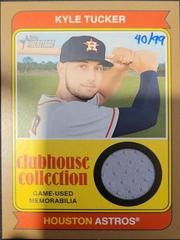 Kyle Tucker [Gold] #CCR-KT Baseball Cards 2023 Topps Heritage Clubhouse Collection Relics Prices