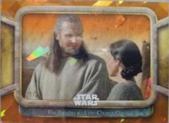 The Prophecy of the Chosen One [Orange] #42 Star Wars 2024 Topps Chrome Sapphire Prices