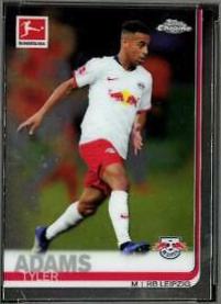 Tyler Adams #89 Soccer Cards 2019 Topps Chrome Bundesliga