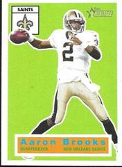 Aaron Brooks #57 Football Cards 2001 Topps Heritage Prices