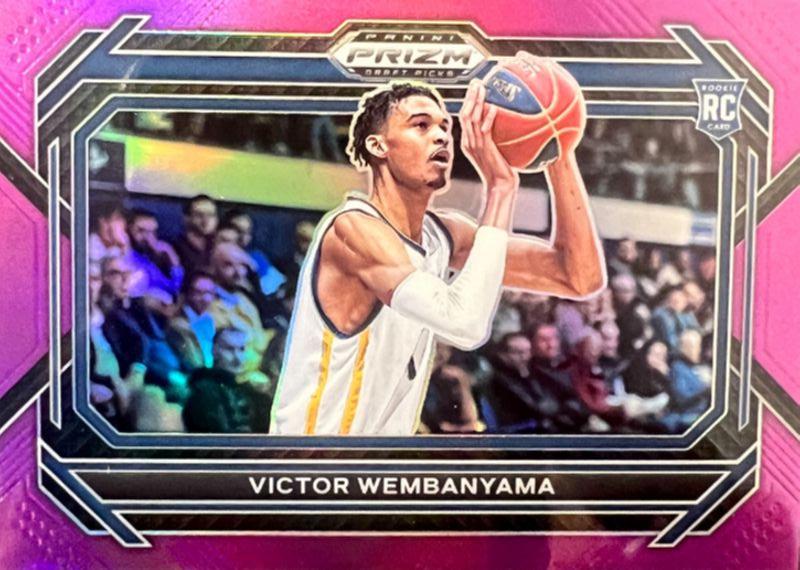 Victor Wembanyama [SP Variation Purple] #2 Basketball Cards 2023 Panini Prizm Draft Picks