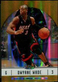 Dwyane Wade [Gold Refractor] #5 Basketball Cards 2006 Finest