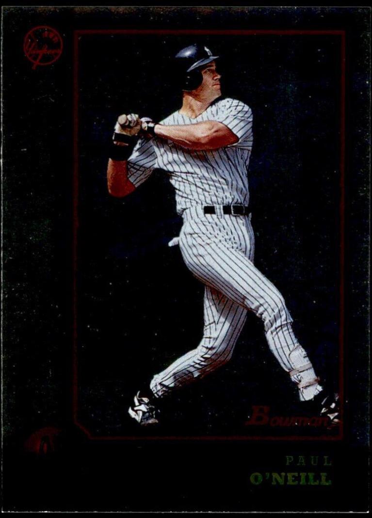 Paul O'Neill #241 Baseball Cards 1998 Bowman International