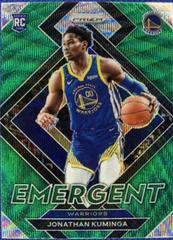 Jonathan Kuminga [Green Prizm] #5 Basketball Cards 2021 Panini Prizm Emergent Prices