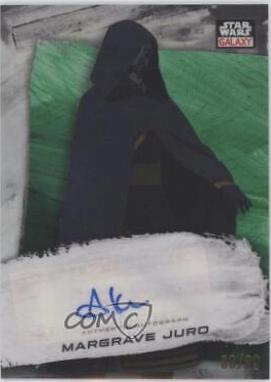 Andrew Kishino [Green Refractor] #GA-AK Star Wars 2022 Topps Galaxy Chrome Autograph