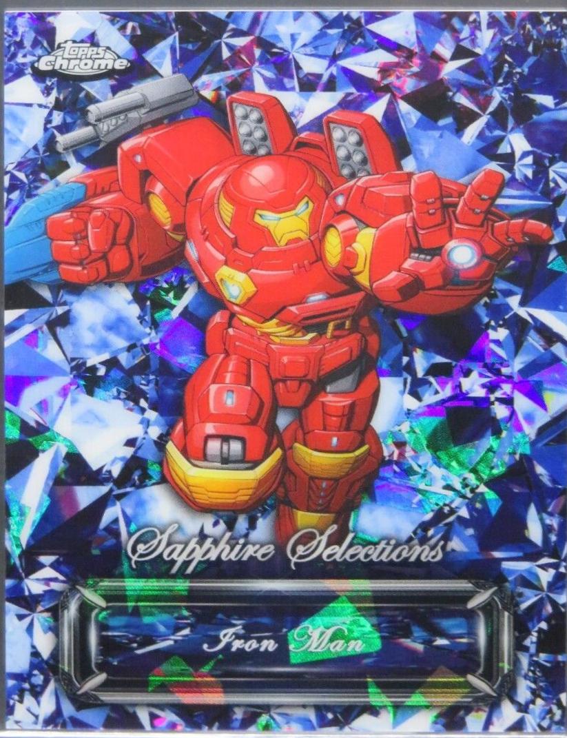 Iron Man #SS-1 Marvel 2024 Topps Chrome Sapphire Selections